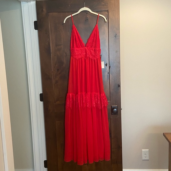 lulus dream about me prom dress | red - Picture 16 of 16